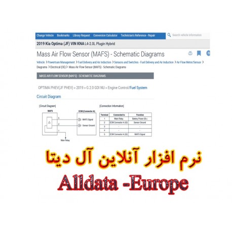 نرم افزار آنلاین آل دیتا Alldata - خودروهای تحت پوشش قاره اروپا7,100,000.00 7,100,000.00